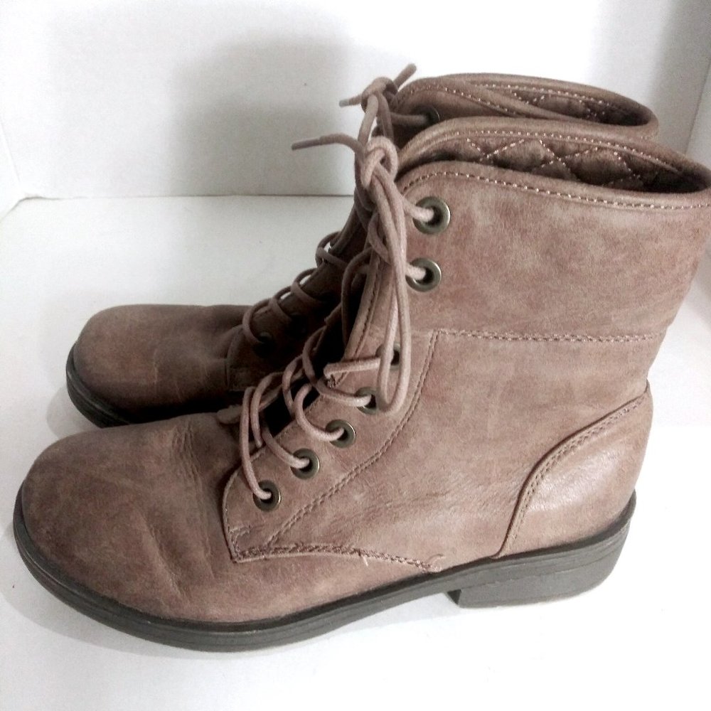 Boots, Size 8 Boots, Lace-Up Boots, Ankle Booties, Vintage Boots, Women's Boots - Picture 8 of 13